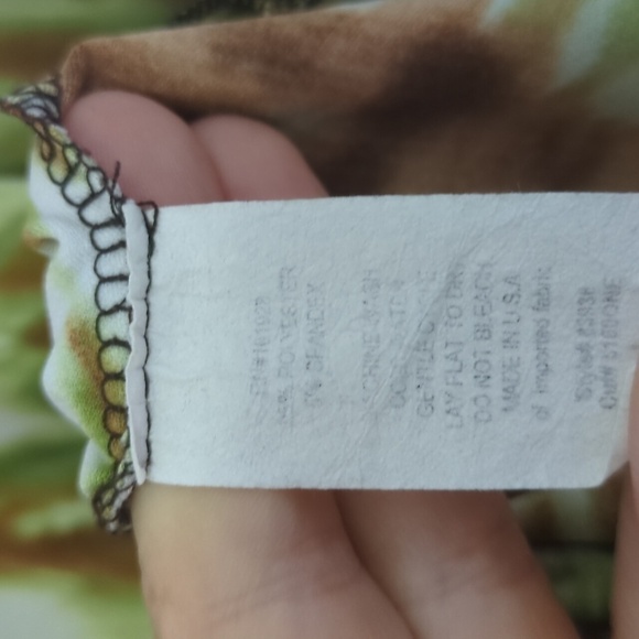 Y2K Tank -Vintage  Susie Size Large Gradient Earth Tone Asymmetrical - Picture 10 of 10